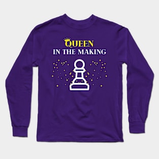 Chess - Queen in the making Long Sleeve T-Shirt